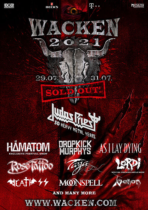 Hier sind die ersten Bands für das W:O:A 2021 | W:O:A ...