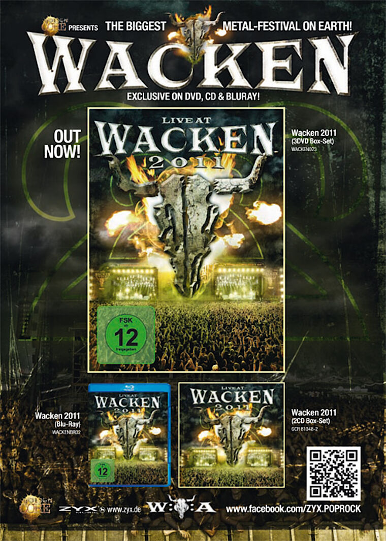 Wacken 2011: Live at Wacken Open Air [DVD]