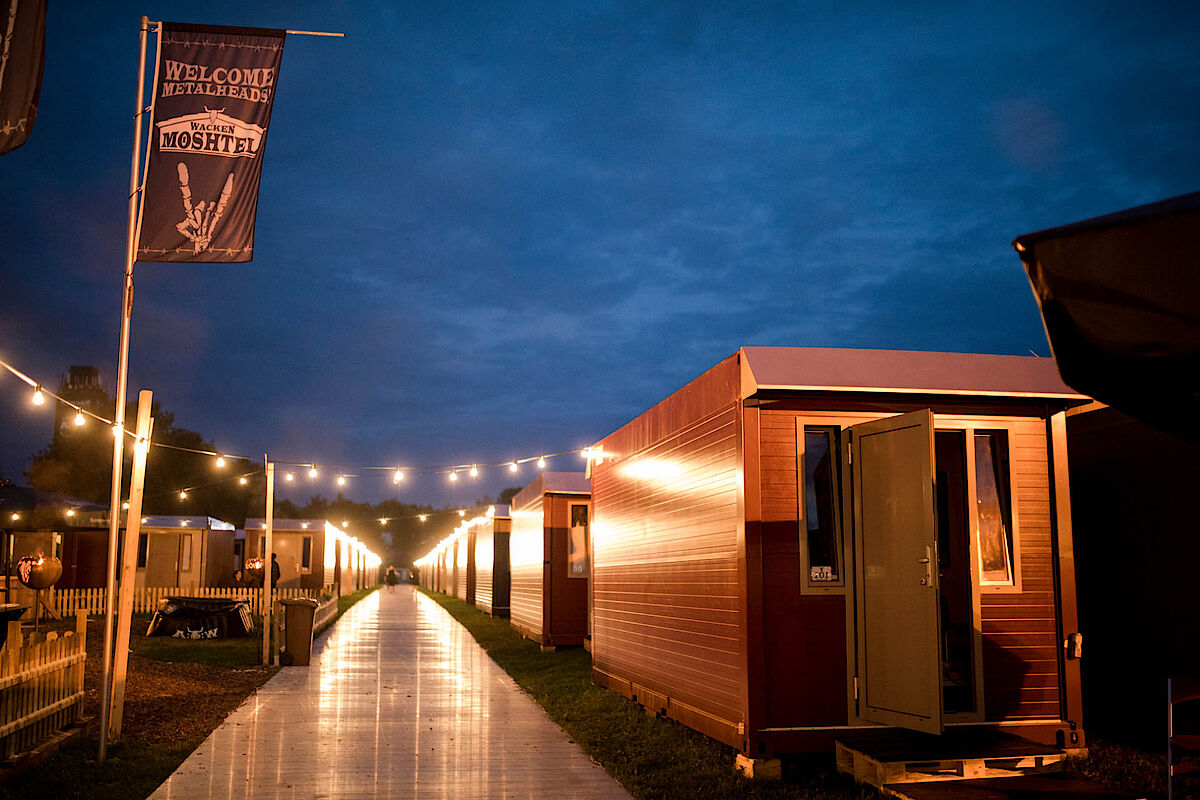 Moshtel und Camper Island ausgebucht Wacken Open Air