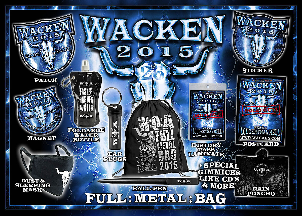 FullMetalBag 2015 Wacken Open Air