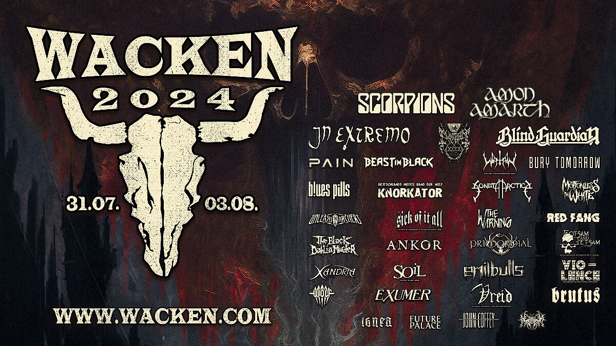 Wacken Open Air 2024 Alle Infos zum Vorverkauf! Wacken Open Air