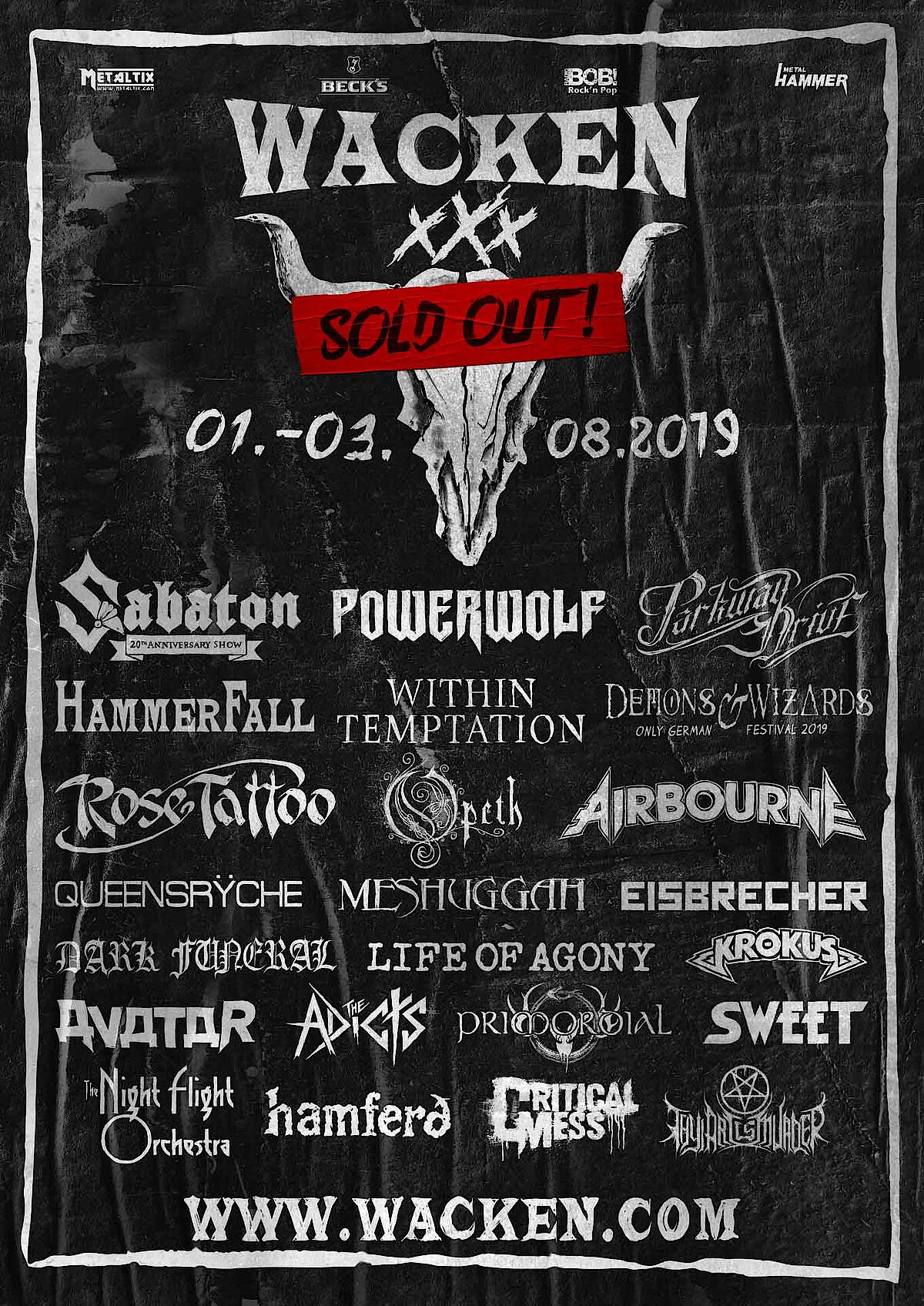 Wacken Ticketcenter 2024 Boyd Lewis Viral