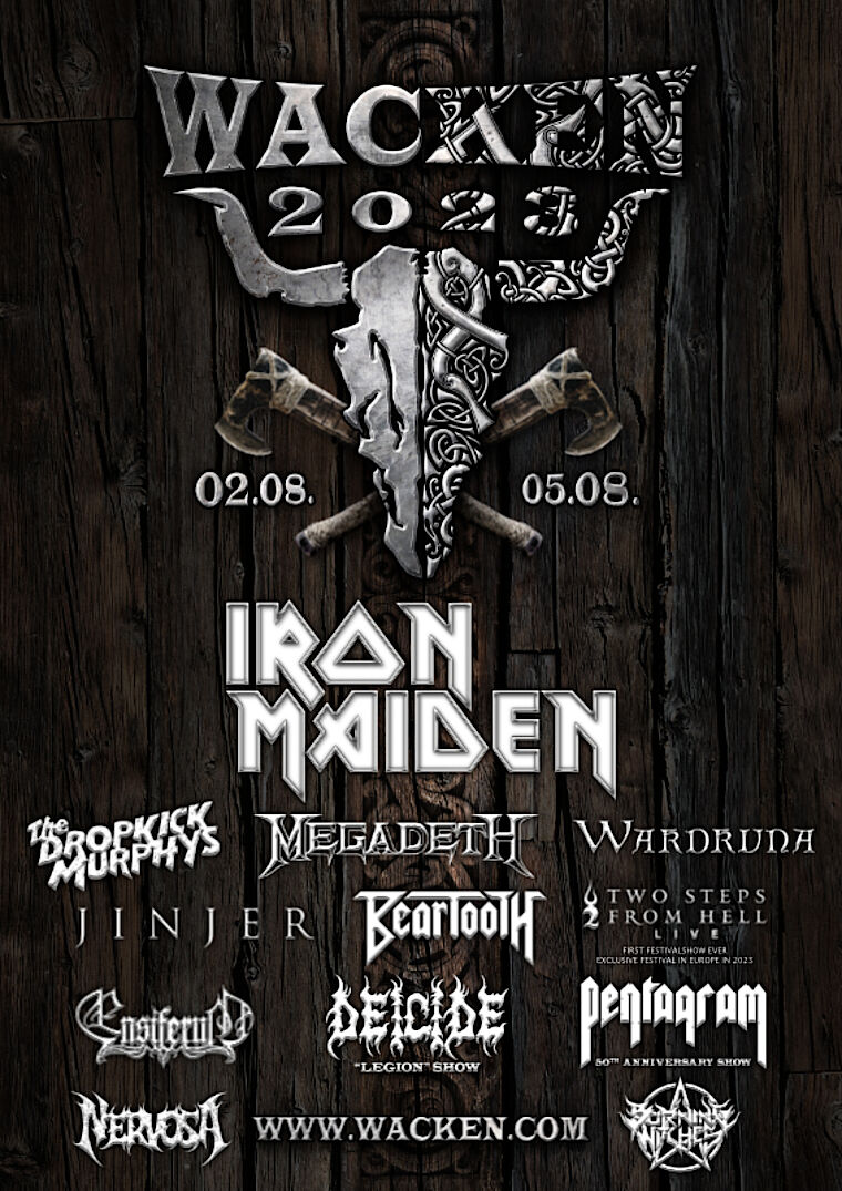 W:O:A 2023: Die ersten Bands für das 32. Wacken Open Air! | Wacken Open Air