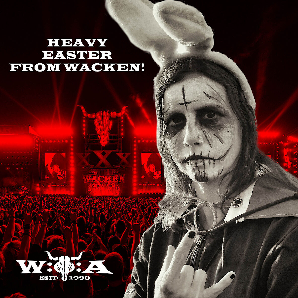 Happy Easter from Wacken Wacken Open Air
