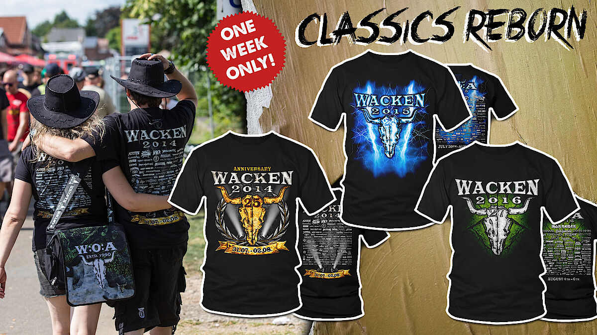 The WOA RetroCollection The years 2014 2016 Wacken Open Air