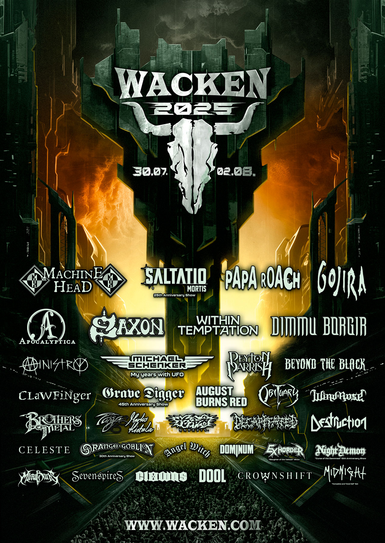 WOA 2025 Tickets Wacken Open Air