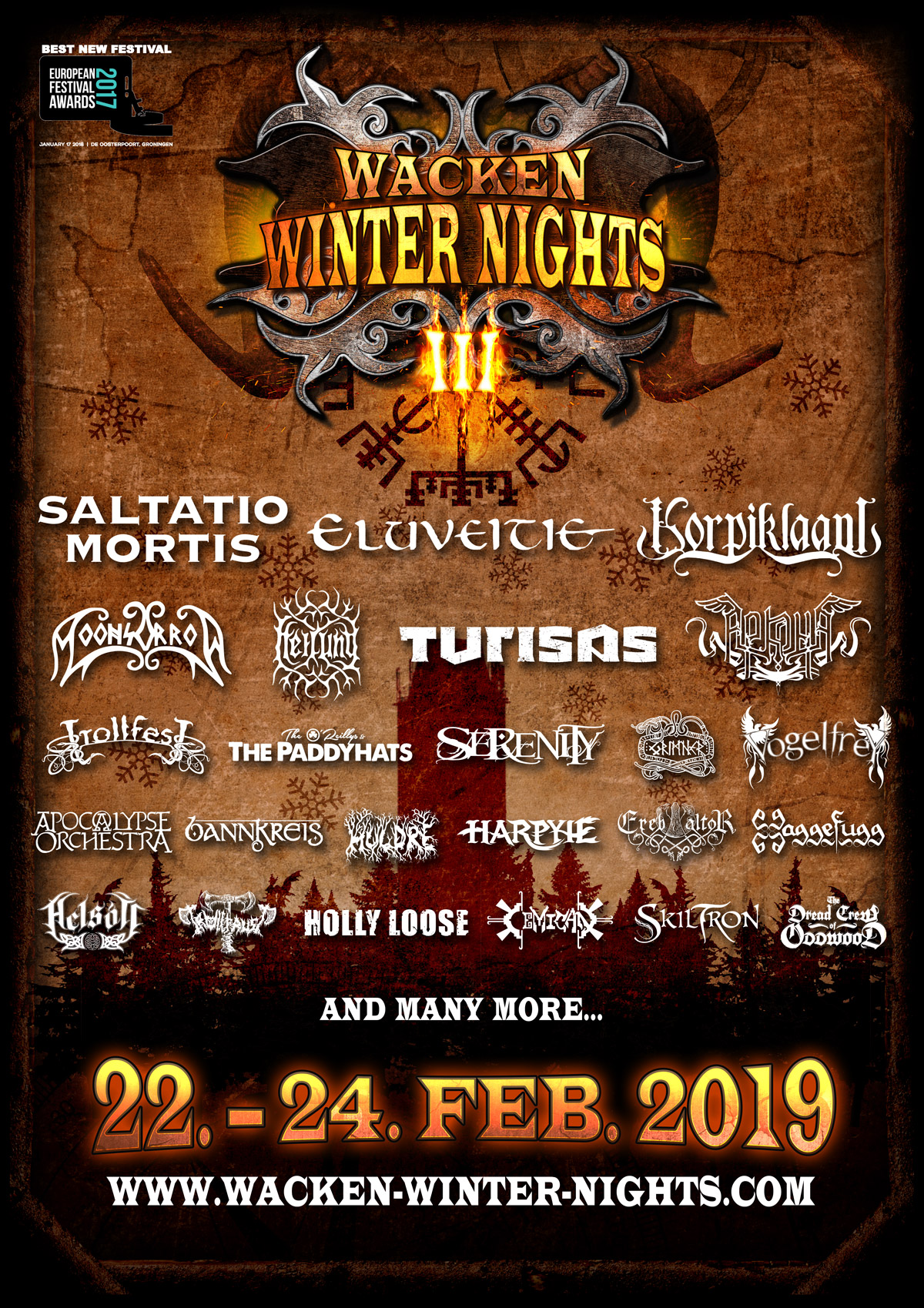 Wacken Winter Nights Neue Bands, erste Running Order, Tagestickets