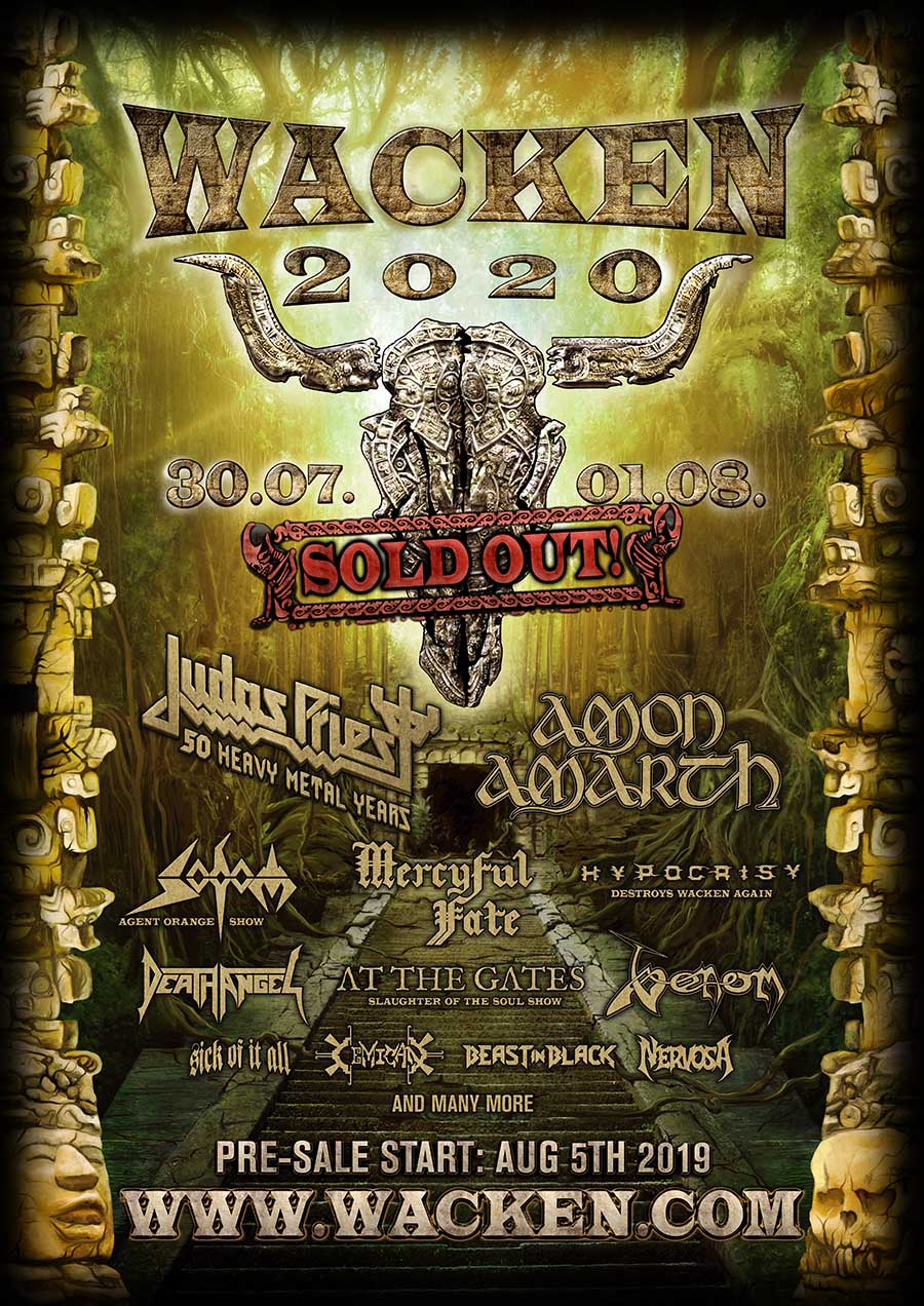 RESURRECTION FEST 2020 (1-4 / 7 /20) - Página 14 Woa20_poster_A1_bands_001_sold-out2