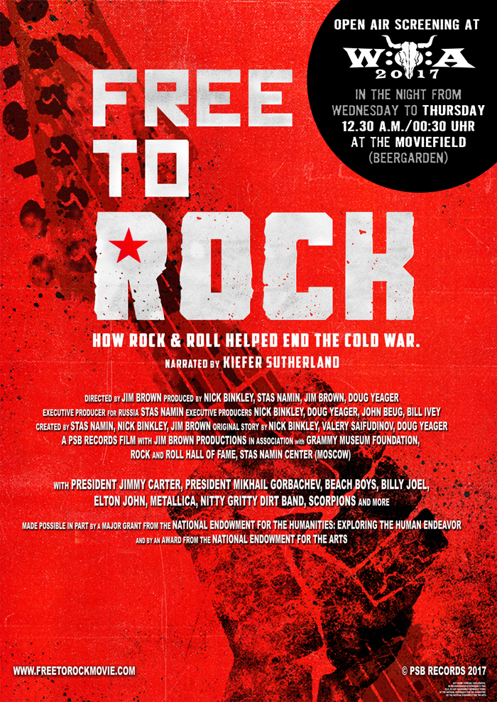 Great Presentation Of Free To Rock Documentary In The Movie