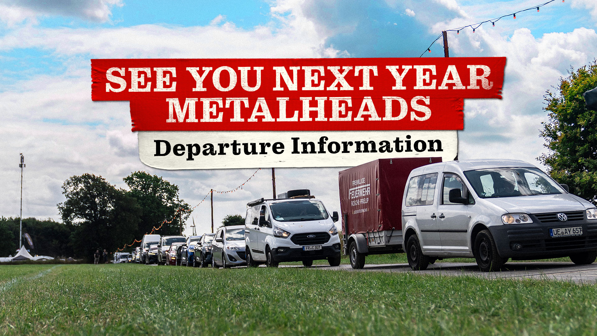 Finale Abreise-Information zum W:O:A 2026 | Wacken Open Air