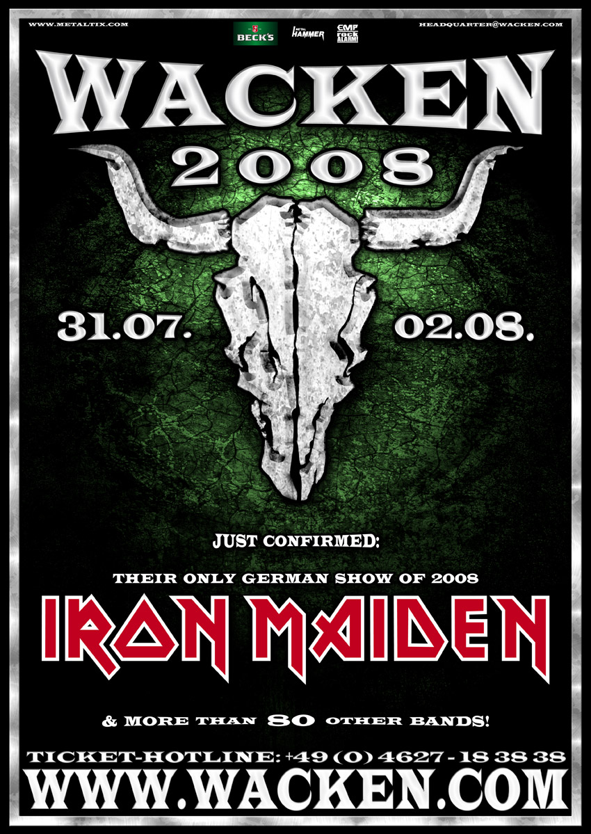 ENDLICH IRON MAIDEN IN WACKEN Wacken Open Air
