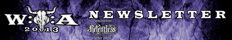 W:O:A 2013 Newsletter - energized by Relentless